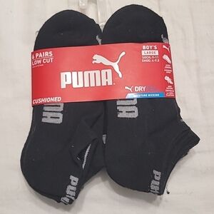 PUMA socks BOY'S 6 Pk black